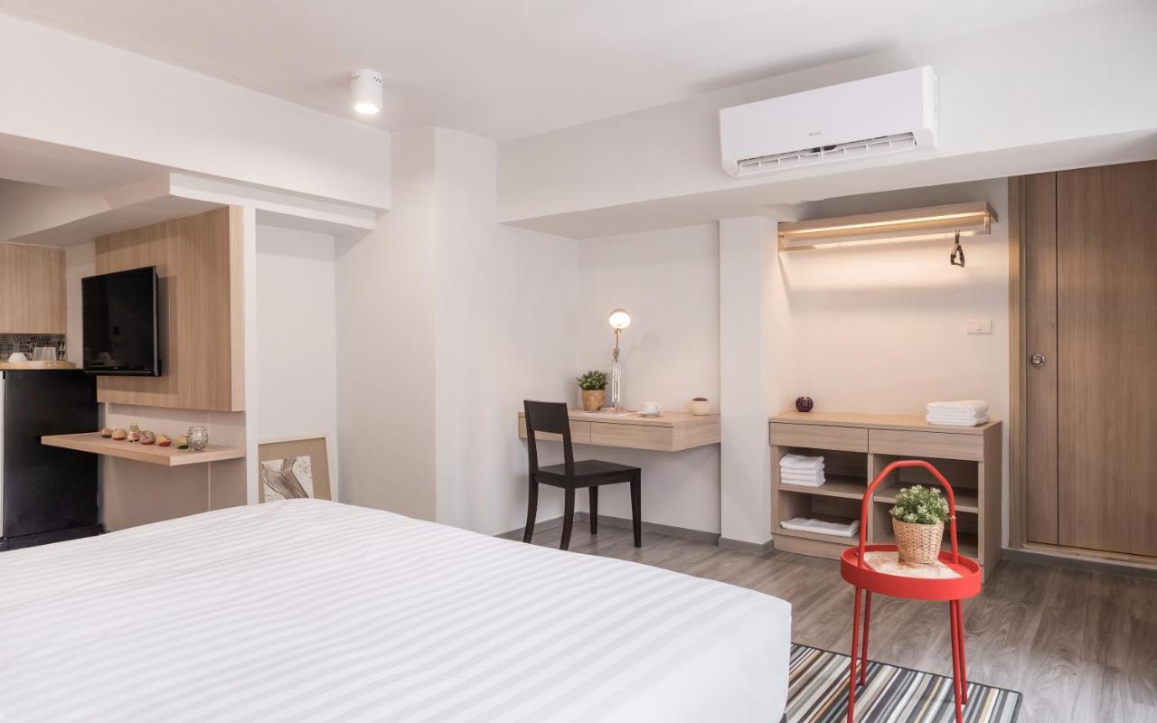 China Cozy Asoke Hotell Bangkok Exteriör bild