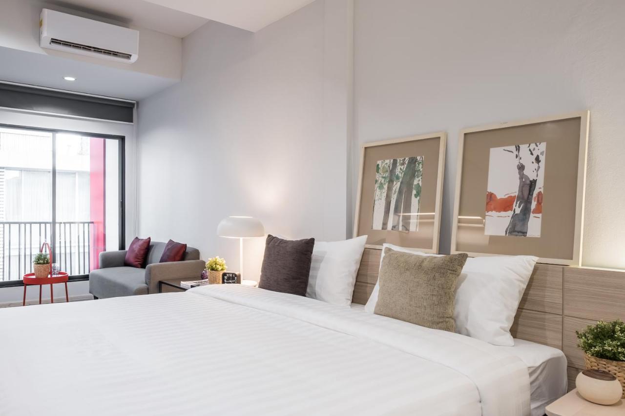 China Cozy Asoke Hotell Bangkok Exteriör bild